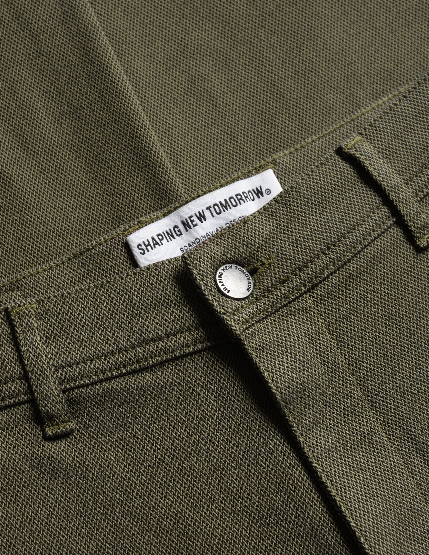 Classic Pants Regular Nature Green